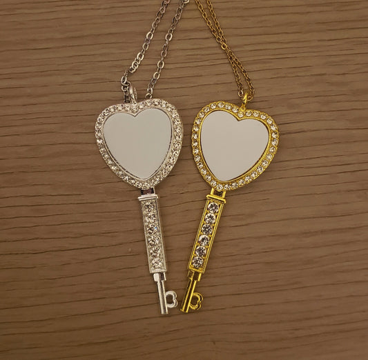 Bling Heart Necklace